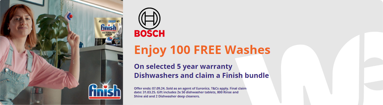 Bosch 100 Free Washes